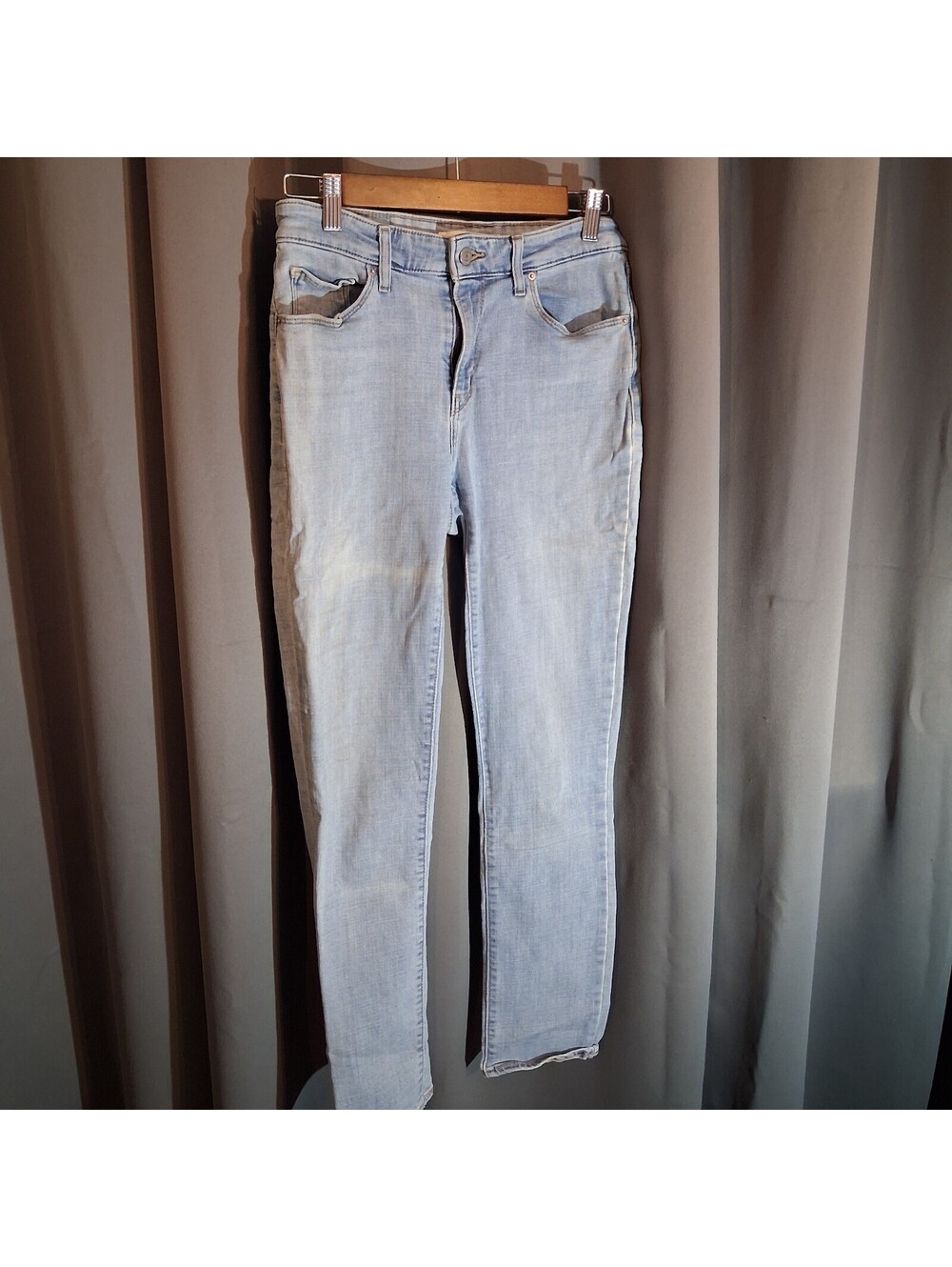 Levi's Classic Mid Rise Skinny Jeans Size 29 Light Wash